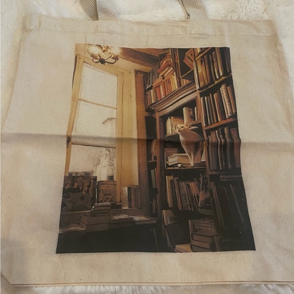 Shakespeare & co kitty tote bag - Picture 4 of 7